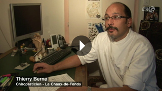 Michel Aymon à la télé.